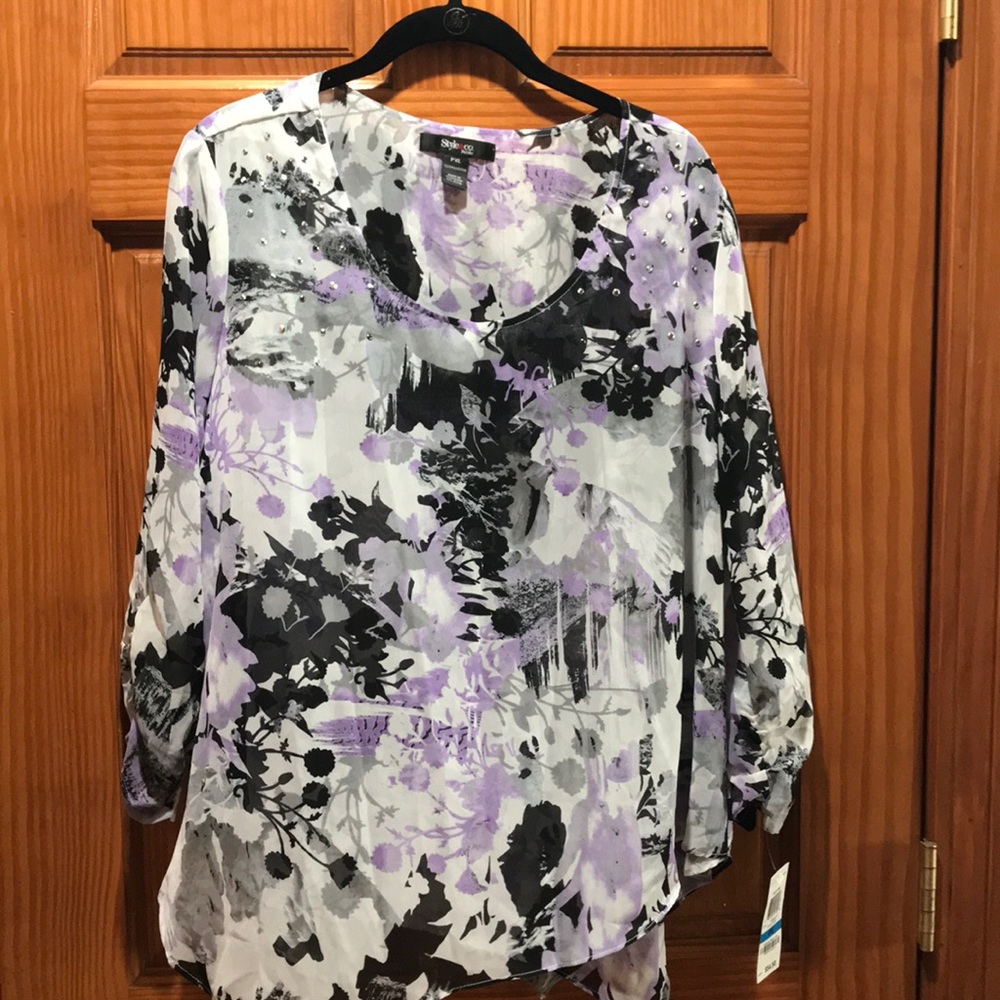 Style & Co. dressy blouse.